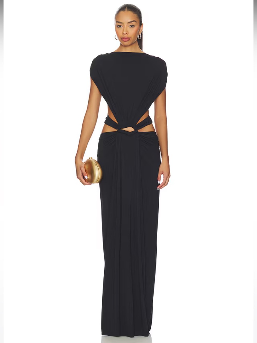 NWT! NBD Nicolette Gown in Black